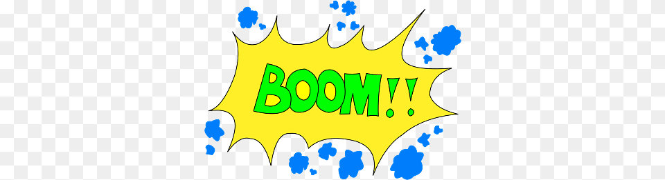 Boom Yellow And Green Comic Speech Bubble, Leaf, Logo, Plant, Symbol Png
