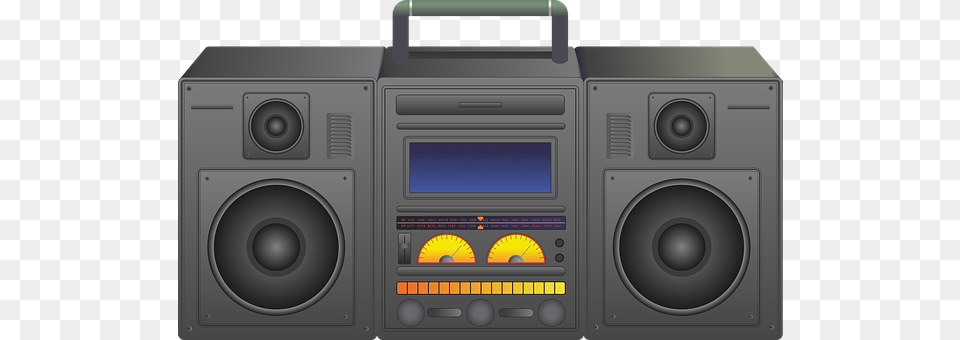 Boombox Electronics, Stereo, Speaker Free Transparent Png