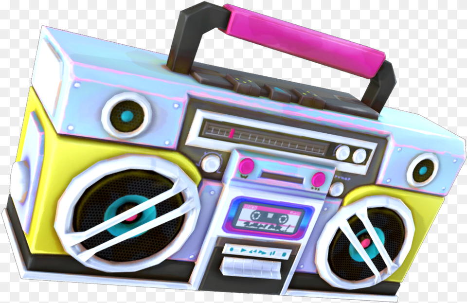 Boombox Back Bling Fortnite Boombox, Electronics, Cassette Player, Stereo, Tape Player Png