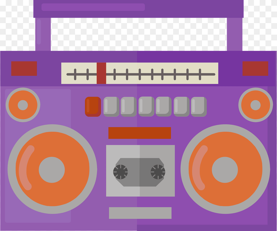 Boombox Clipart Free Transparent Png