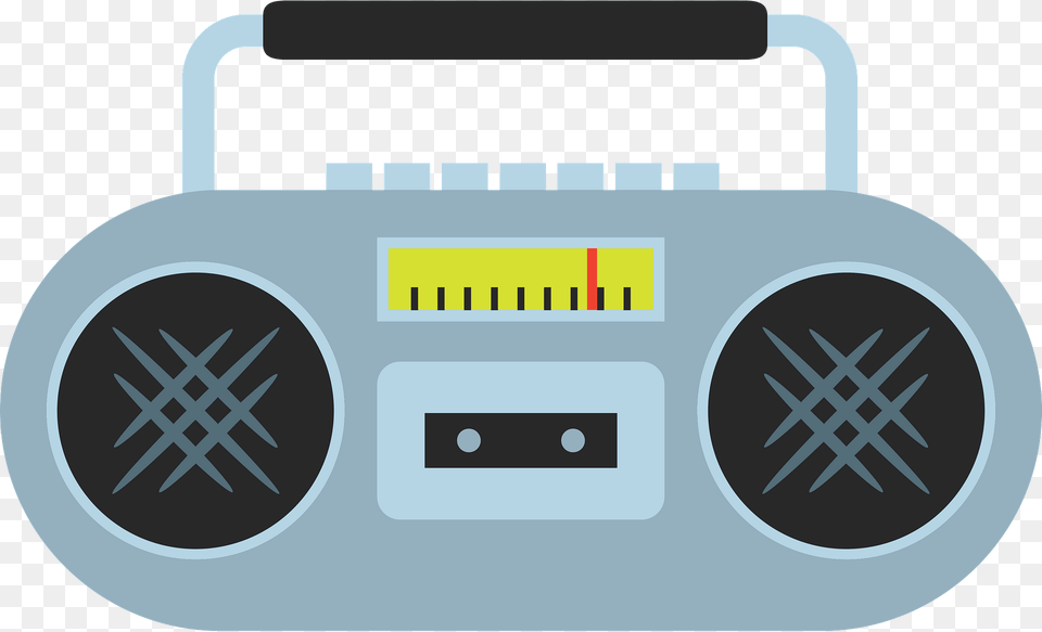 Boombox Clipart, Electronics, Cassette Player, Tape Player Png Image