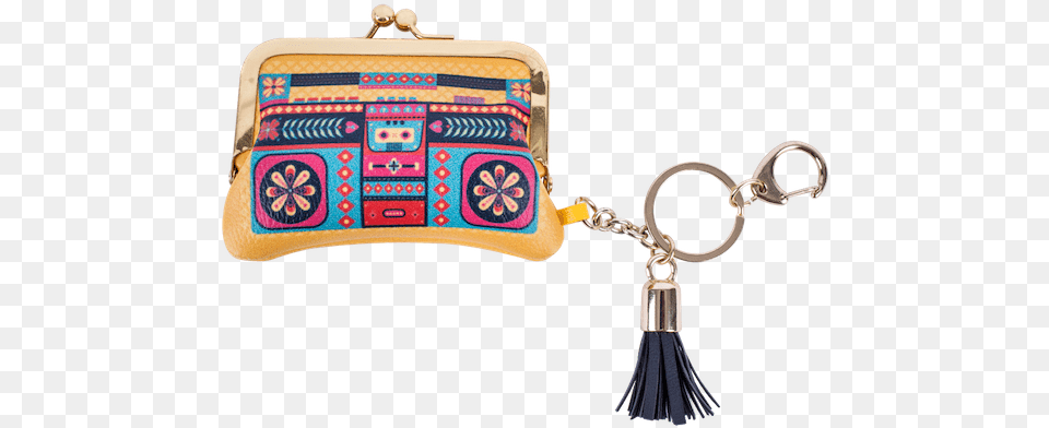 Boombox Coin Pouch Chumbak Boombox Key Chain, Accessories, Bag, Handbag, Purse Free Transparent Png