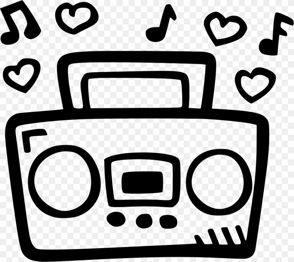 Boombox Comments Boom Box Clip Art, Electronics, Stencil, Ammunition, Grenade Png