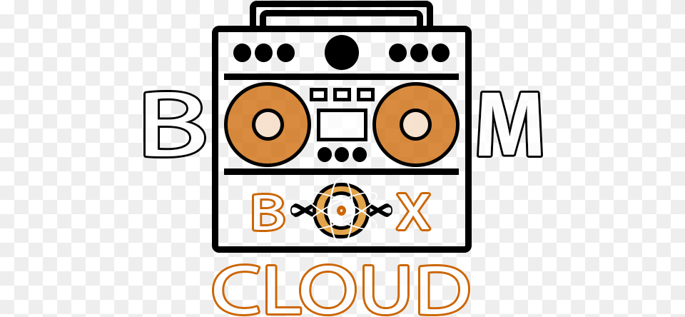 Boomboxcloud Cassette Player, Text Png Image
