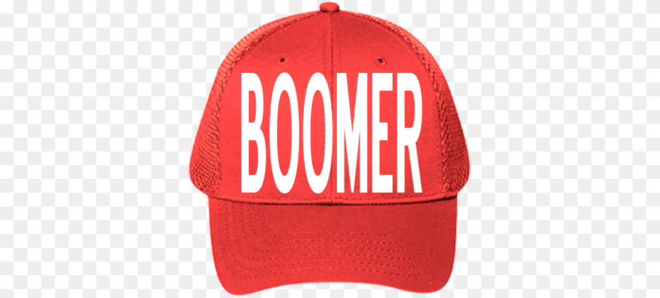 Boomer Cotton Front Trucker Hat Baseball Cap, Baseball Cap, Clothing Free Png Download