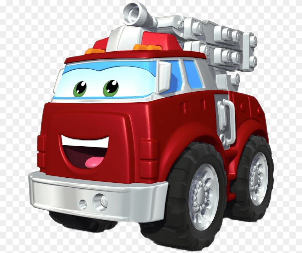 Boomer The Fire Engine Stickpng Adventures Of Chuck And Friends Boomer, Machine, Wheel, Transportation, Vehicle Free Transparent Png