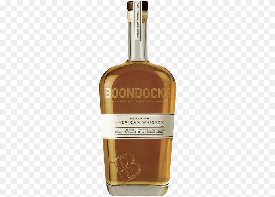 Boondocks American Whiskey 11yr Boondocks American Whiskey, Alcohol, Beverage, Liquor, Bottle Free Png