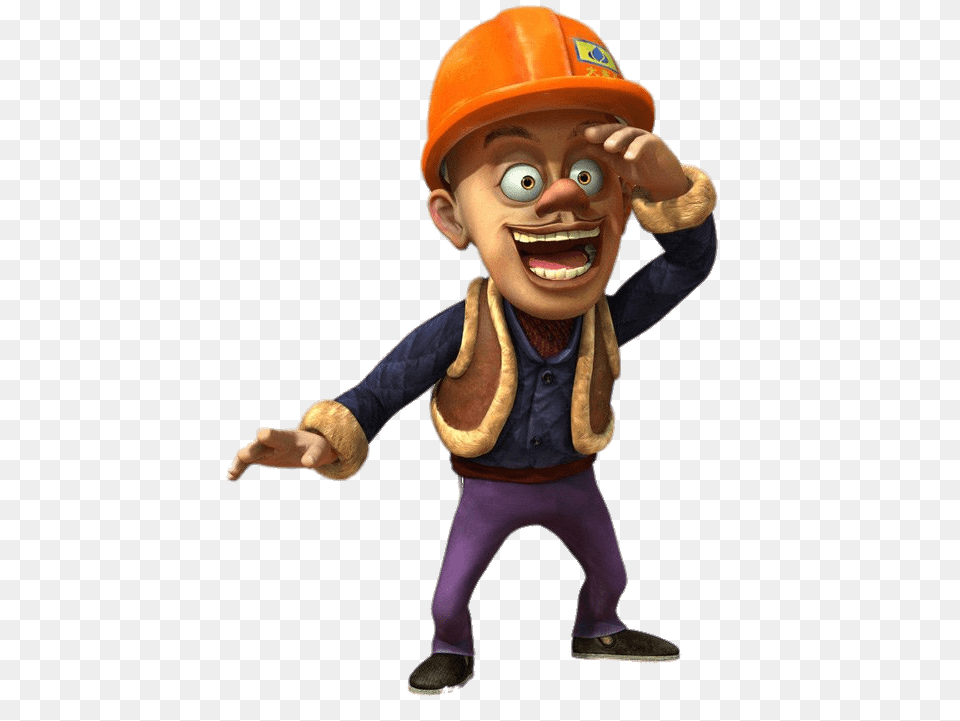 Boonie Bears Logger Vick With Safety Helmet, Baby, Person Png Image