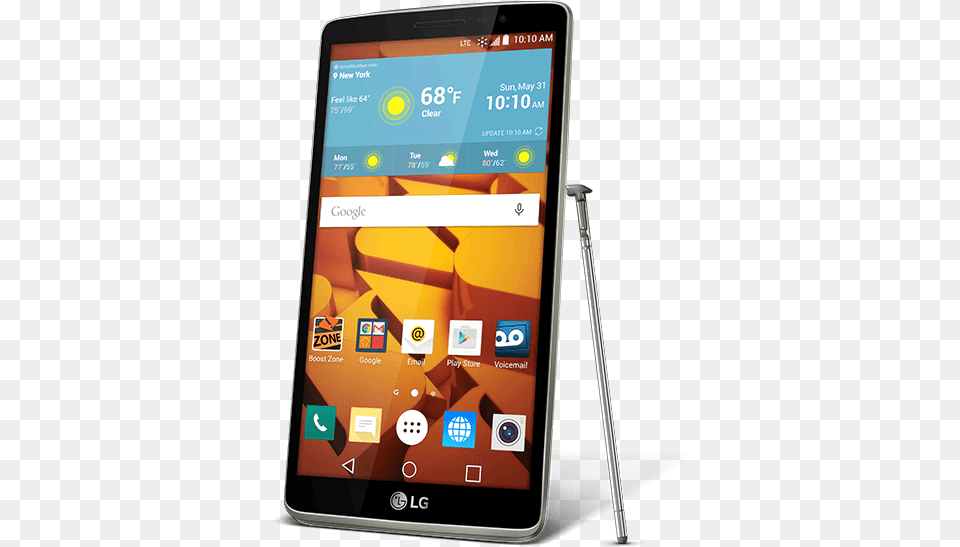 Boost Mobile Lg Stylo, Electronics, Mobile Phone, Phone Png