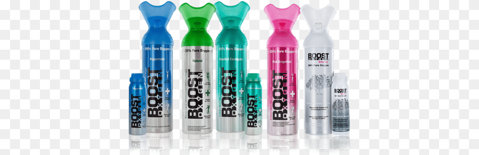 Boost Oxygen Boost Oxygen Peppermint 22 Oz Can, Bottle, Shaker Png Image