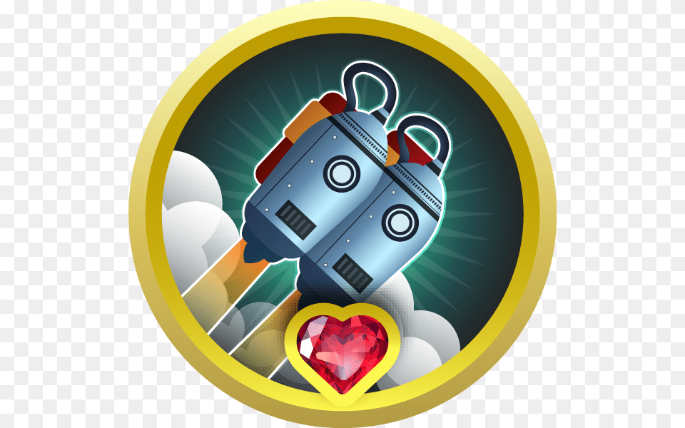 Boostbot Badge, Disk Png Image