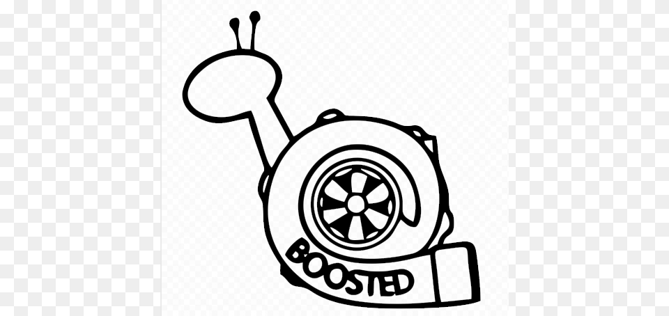 Boosted Snail Jdm Decal Turbo Snail, Device, Grass, Lawn, Lawn Mower Png