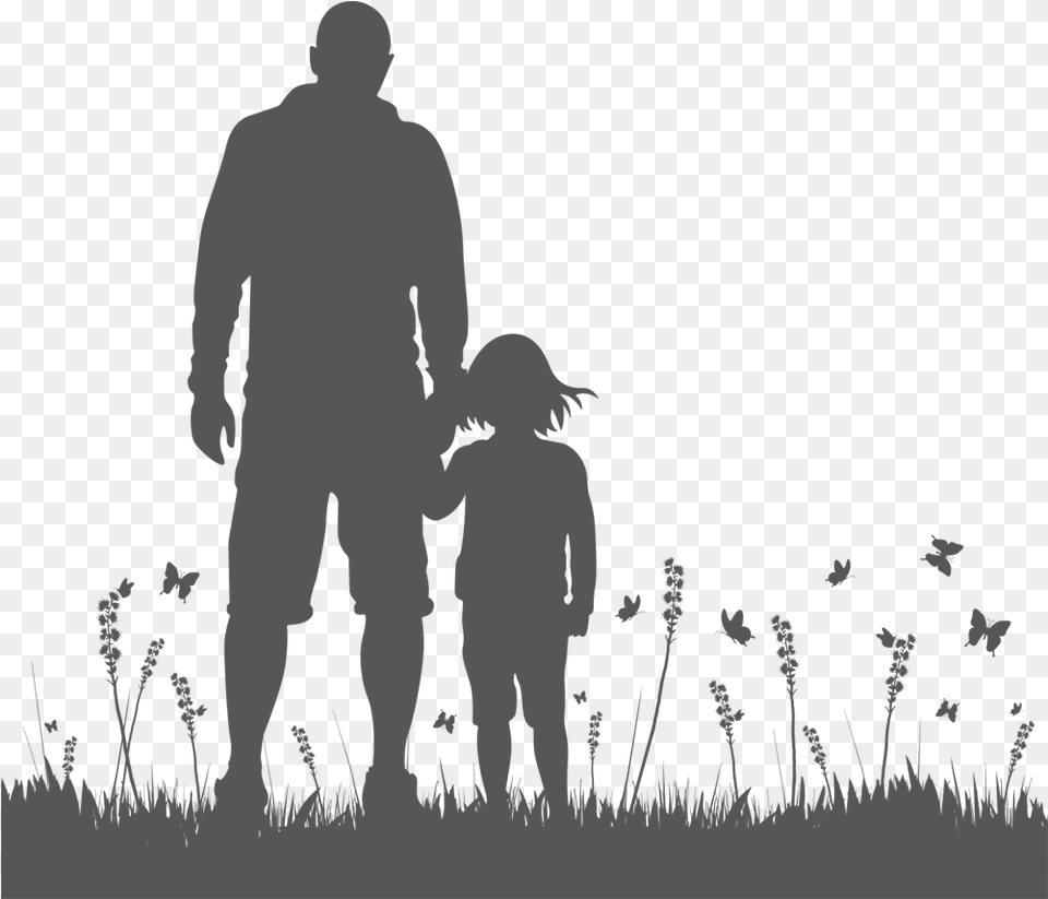 Boostinno Happy Birthday My Daddy, Walking, Person, Silhouette, Photography Free Png Download