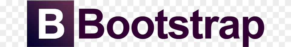 Boostrap Logo 02 Inhouse Training, Purple, Text Png