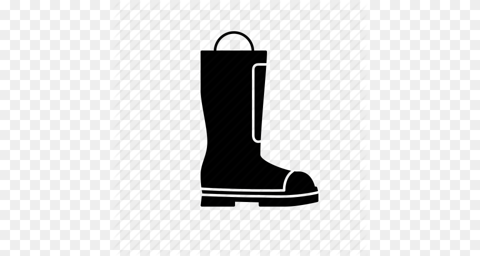 Boot Fire Fighters Boot Fire Safety Fire Safety Gear Foot, Clothing, Footwear, Riding Boot Free Png Download