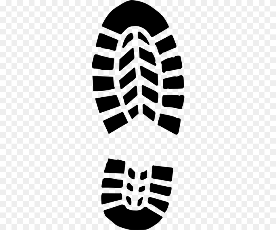 Boot Print Vector, Gray Free Png Download