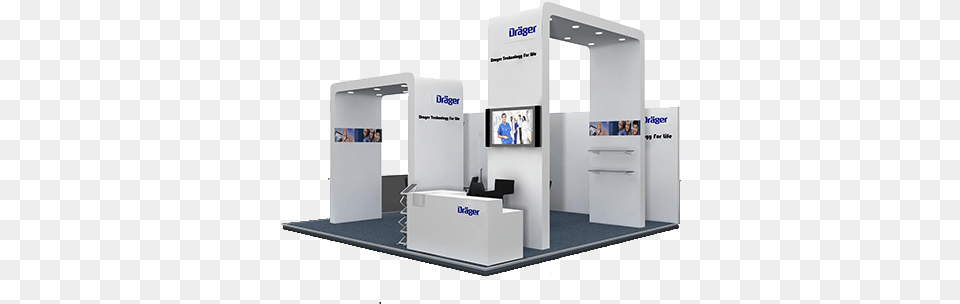 Booth Exhibition Stall Design Ideas, Kiosk, Furniture, Table, Computer Hardware Free Transparent Png