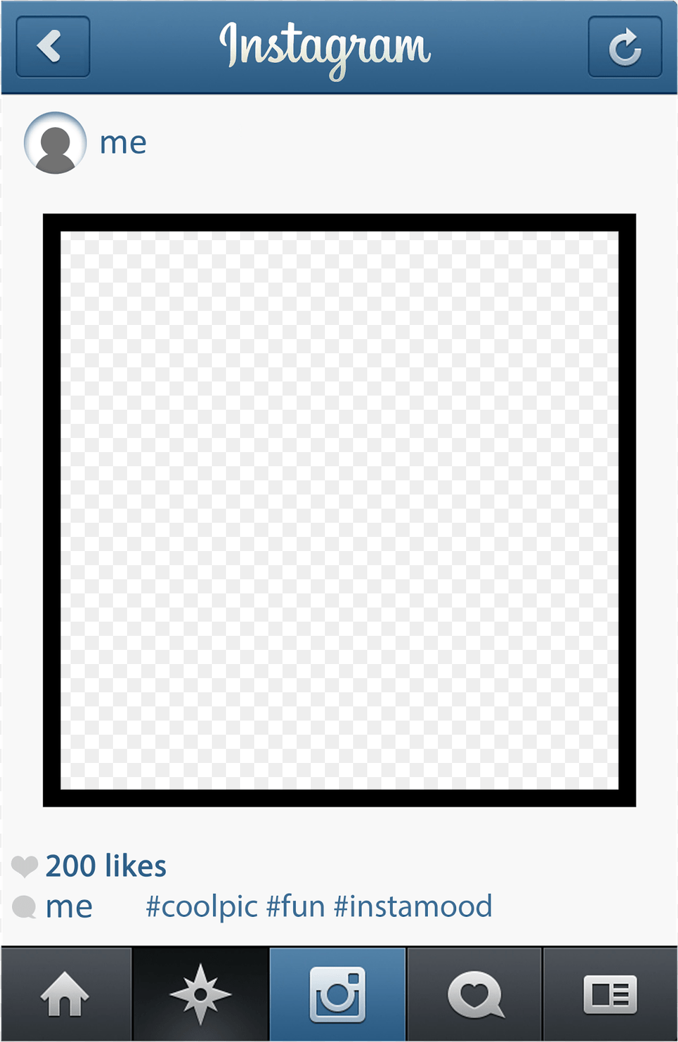 Booth Template Instagram Frame, Electronics, Screen, Computer Hardware, Hardware Free Png Download