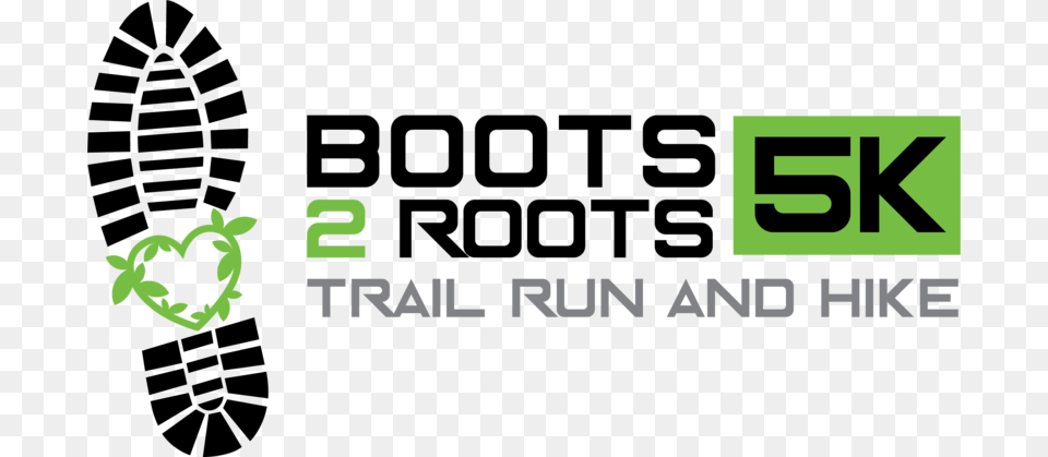 Boots 2 Roots 5k Trail Run Amp Hike Graphic Design, Green, Logo, Text, Symbol Free Png
