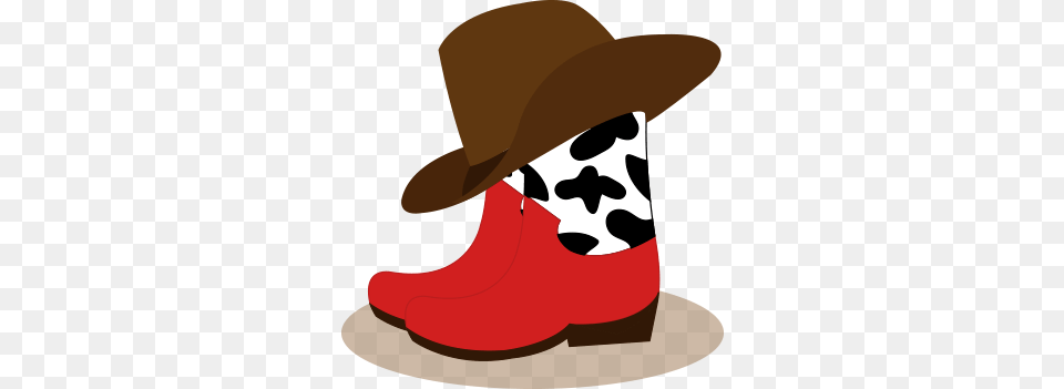 Boots Clipart Children, Clothing, Hat, Cowboy Hat, Boot Free Png