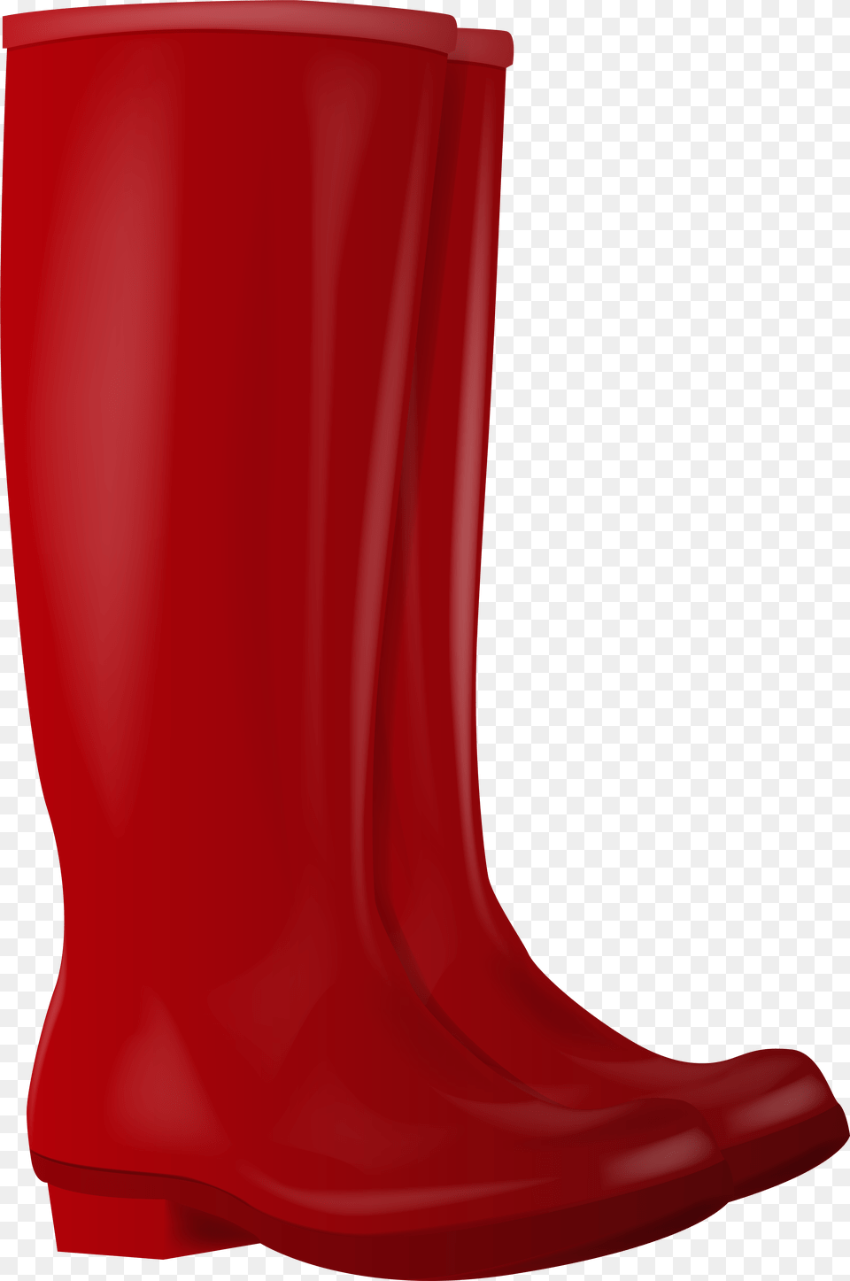 Boots Clipart Red Rain Boots Clipart, Boot, Clothing, Footwear, Riding Boot Png