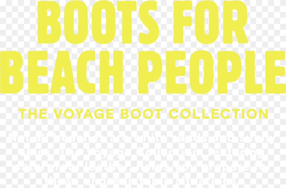 Boots For Beach People Cant Sleep, Text Free Png