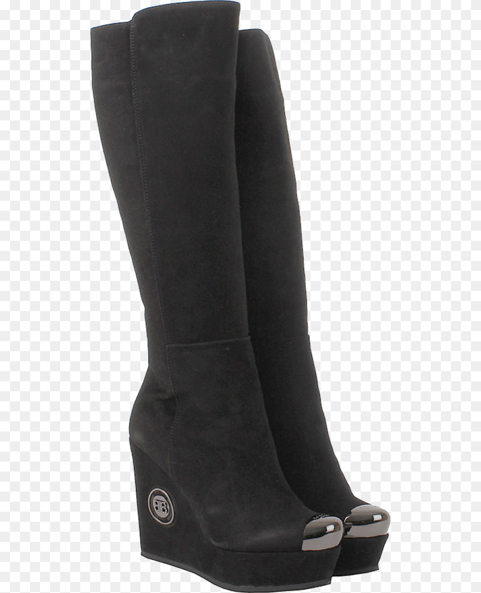 Boots Heels Black Ladies Boots On Background, Wedge, Clothing, Footwear, Shoe Free Transparent Png