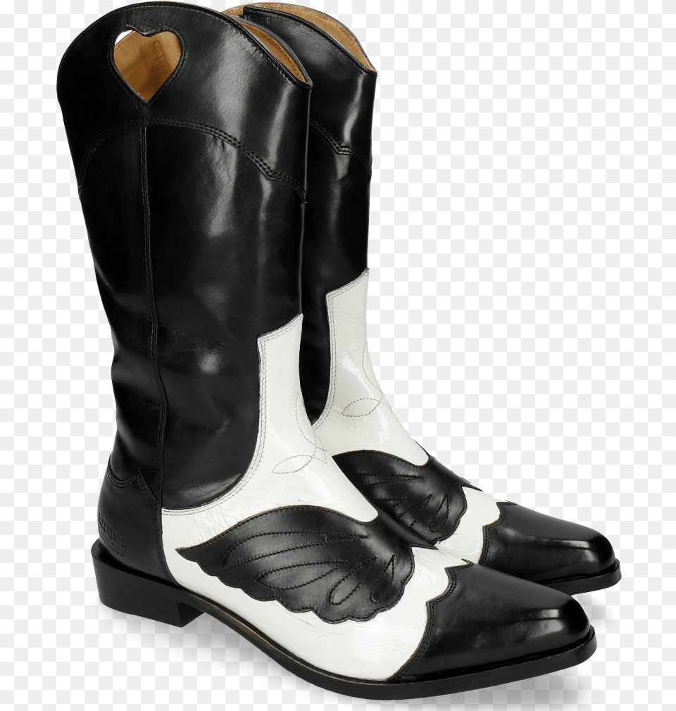 Boots Marlin 36 Black Soft Patent White Stitching Black Cowboy Boot, Clothing, Footwear, Shoe, Cowboy Boot Free Transparent Png