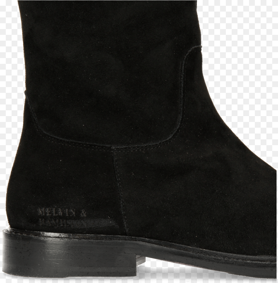 Boots Sally 65 Kid Suede Black New Hrs Thick Work Boots, Clothing, Footwear, Shoe, Boot Png