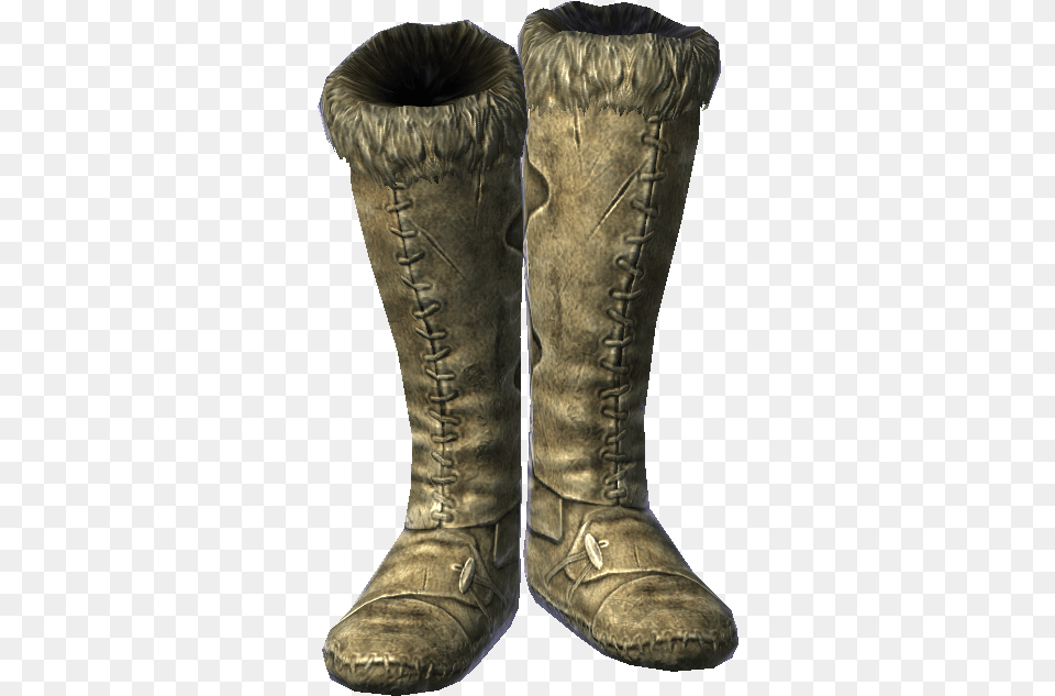 Boots Shockresistance Female Skyrim Boots, Boot, Clothing, Footwear Png Image