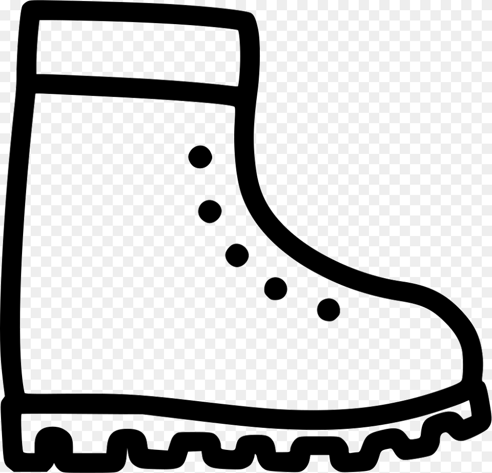 Boots Svg Country Winter Boot Icon, Clothing, Footwear Free Png