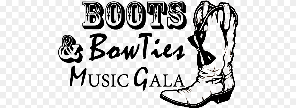 Boots U0026 Bowties Music Department Northwest College Cowboy Boots And Bowties, Boot, Clothing, Footwear, Cowboy Boot Png
