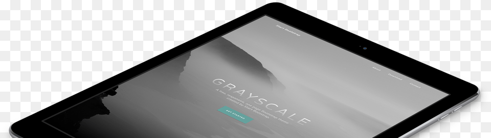 Bootstrap Grayscale, Computer, Electronics, Tablet Computer, Phone Free Transparent Png