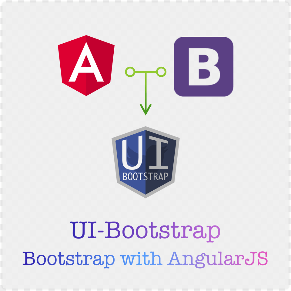 Bootstrap With Angularjs Bootstrap Angularjs Logo, Symbol Png