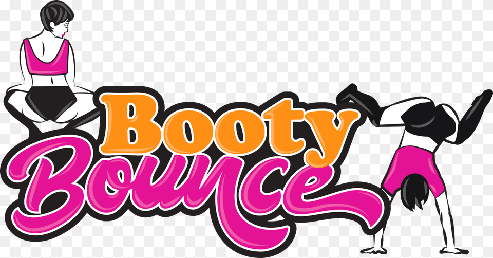 Booty Bounce Logo Rgb Illustration, Adult, Person, Female, Woman Png Image