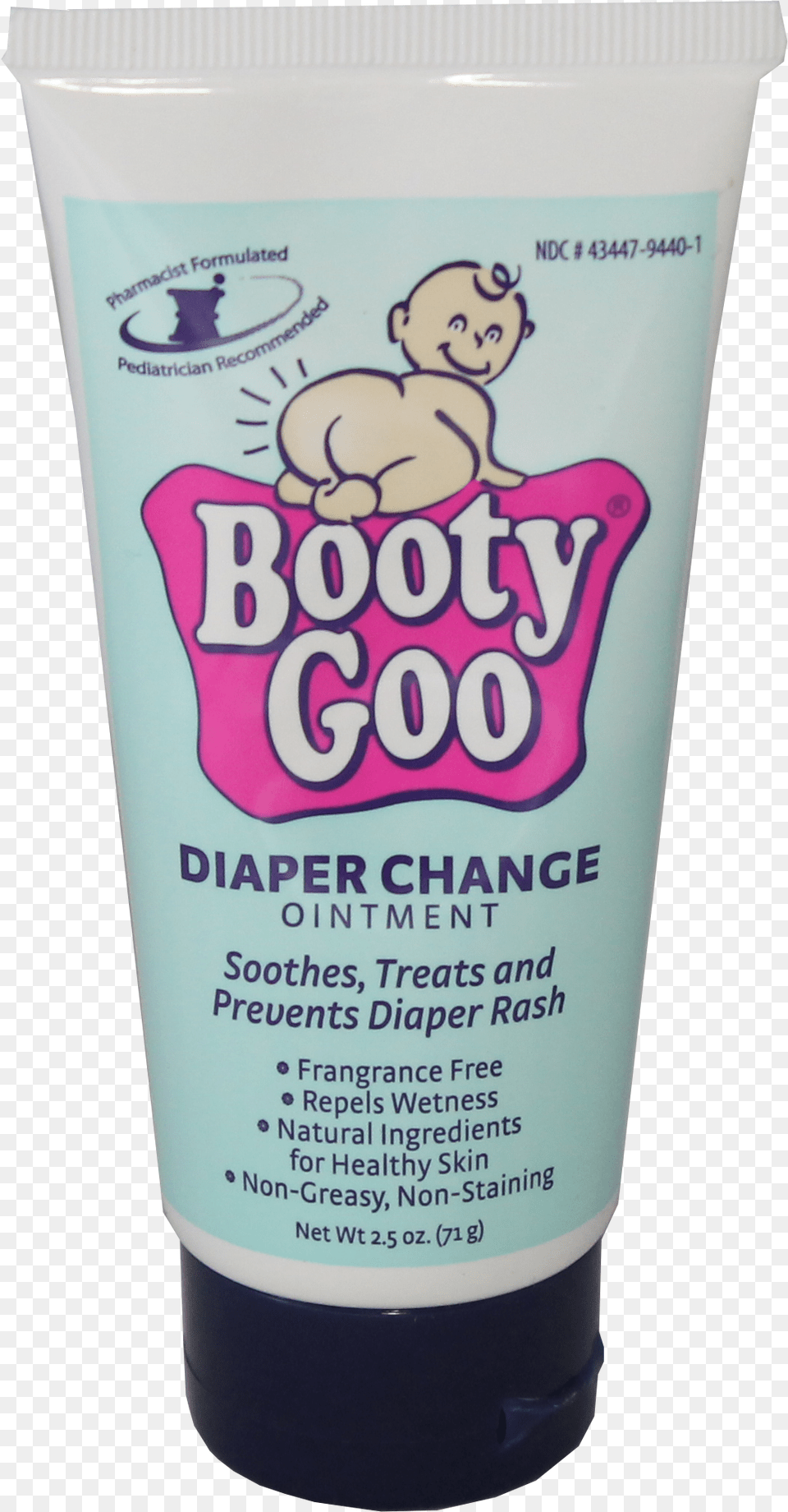 Booty Goo Diaper Change Ointment Cosmetics, Bottle, Lotion, Face, Head Free Png Download