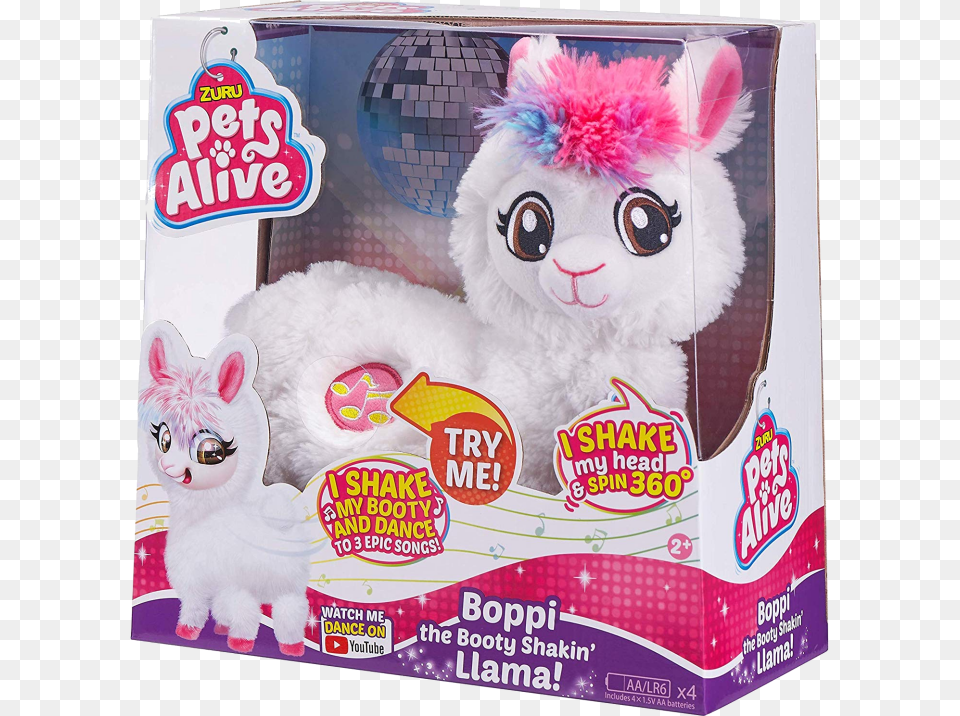 Booty Shakin Llama Target, Plush, Toy, Animal, Cat Png Image