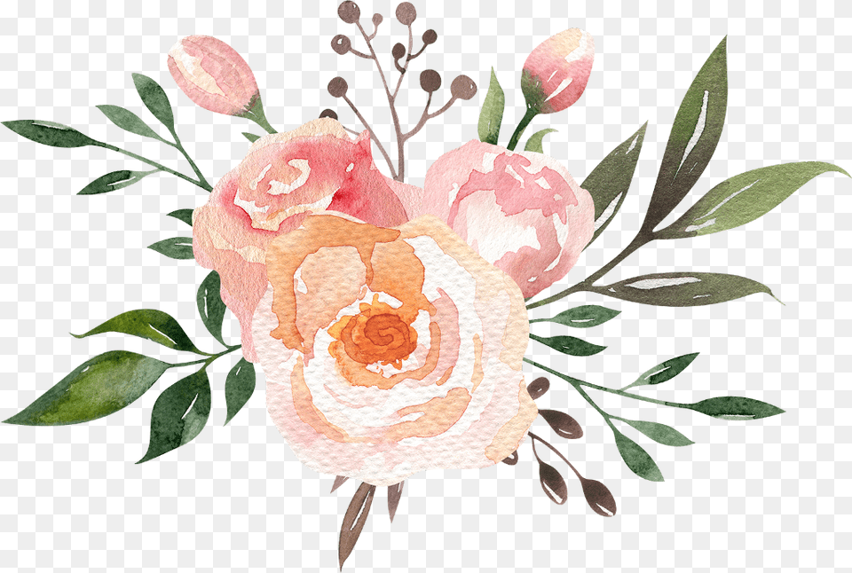 Boquet Bouquet Watercolor Watercolour Flowers Love Never Fails Floral, Art, Floral Design, Flower, Graphics Png Image