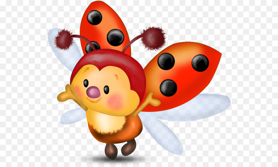 Borboletas Amp Joaninhas E Clip Art Ladybug Cartoon, Animal, Sea Life, Fish, Nature Free Transparent Png