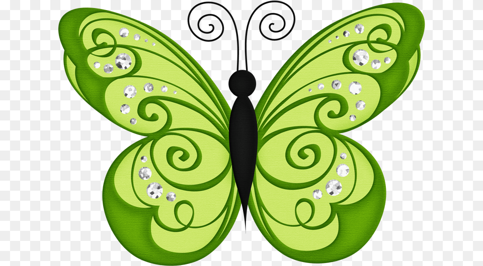 Borboletas Amp Joaninhas E Etc Green Butterfly Clipart, Art, Floral Design, Graphics, Pattern Png