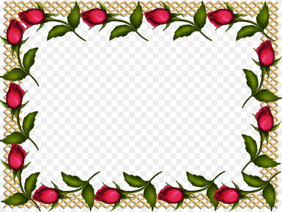 Bordas De Rosas Moldura De Flores, Art, Floral Design, Flower, Graphics Free Png