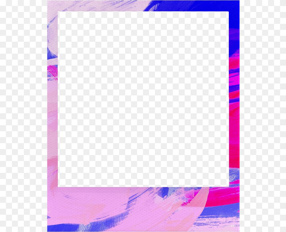 Borde Marco Tumblr Polaroid Palommzz Colorsfreetoedit Paper, Art, Canvas, Modern Art, Purple Free Png