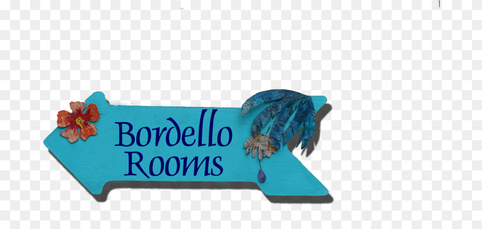 Bordello Rooms Sign Label, Flower, Plant Png