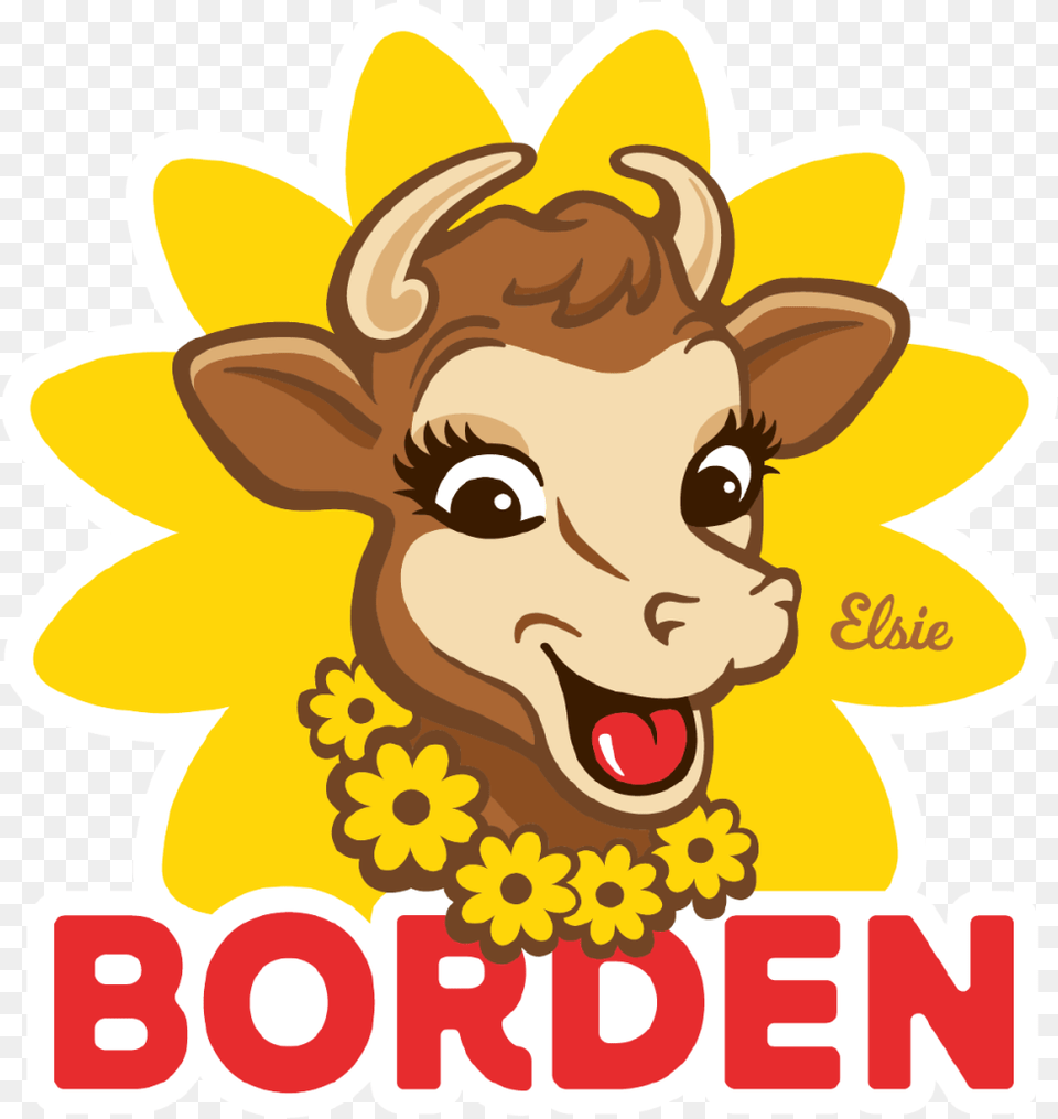 Borden Milkclass Img Responsive Owl First Image New Borden Dairy Logo, Sticker, Face, Head, Person Free Png Download