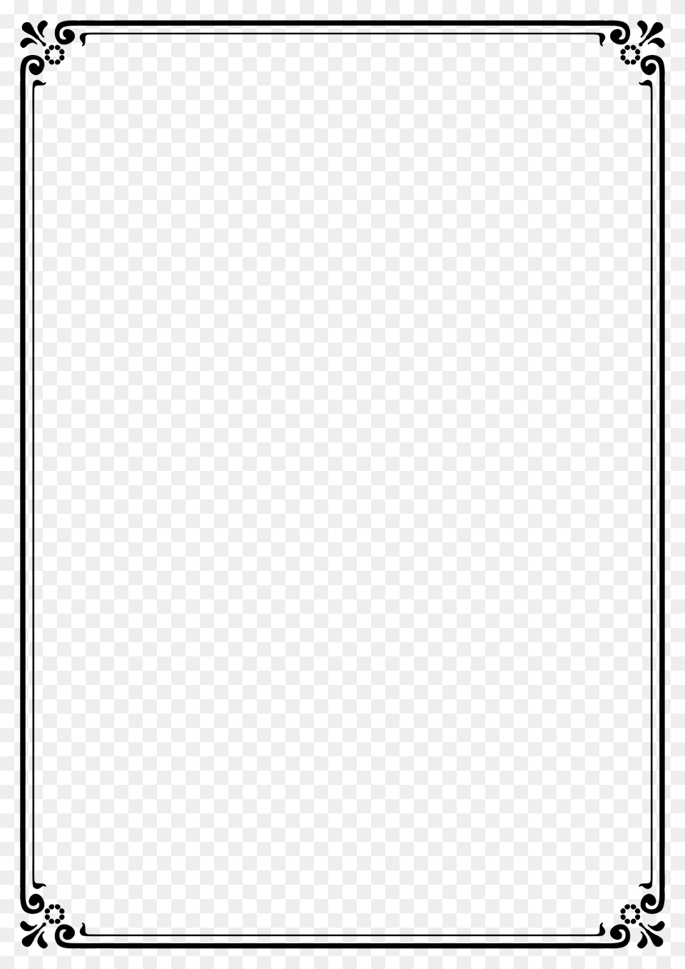 Border 93 A4 Size Clipart, Green, Home Decor, White Board Free Transparent Png