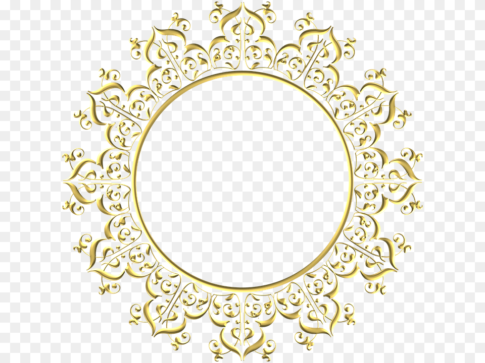 Border Background Circle Design, Accessories, Chandelier, Gold, Lamp Png Image