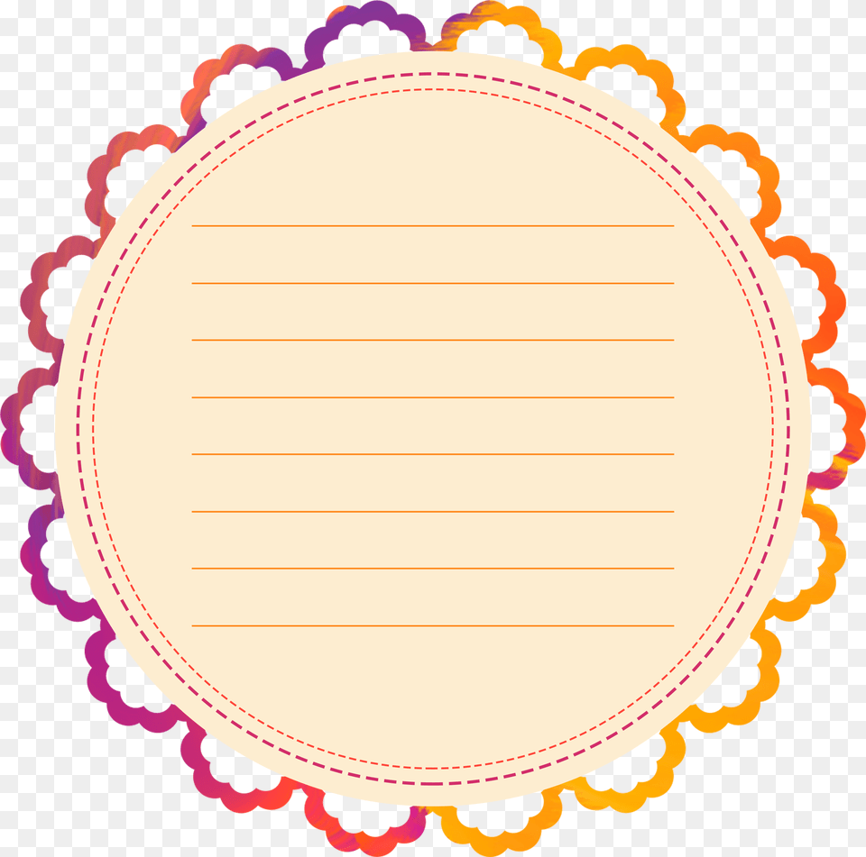 Border Box Text Cute And Psd Circle, Page, Home Decor, Oval Png Image
