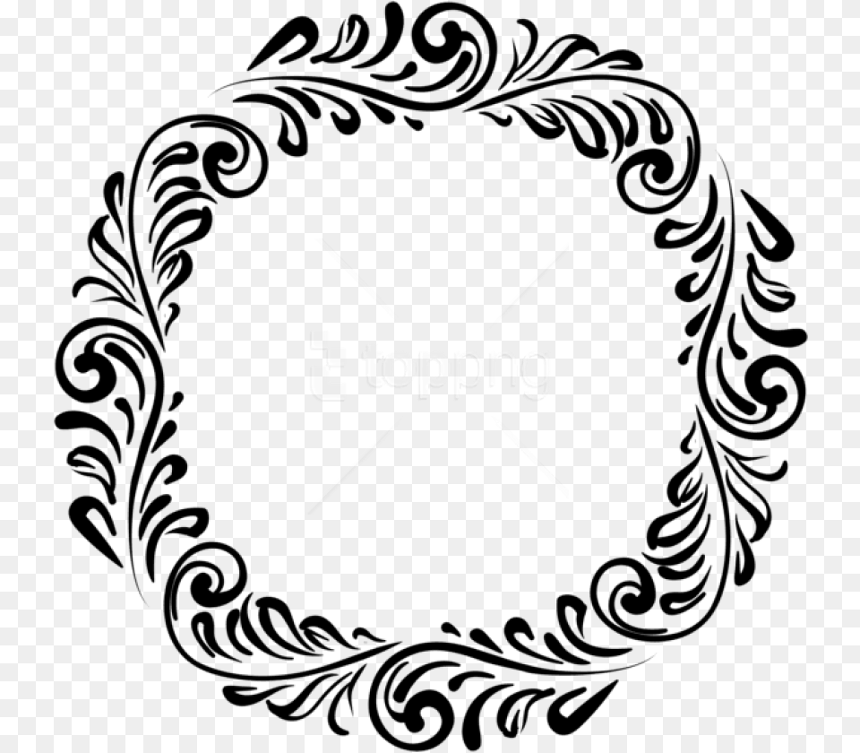 Border Circle Design Png Image