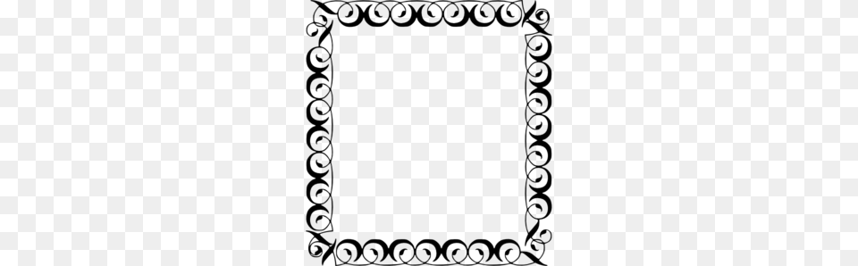 Border Clip Art, Gray Free Transparent Png