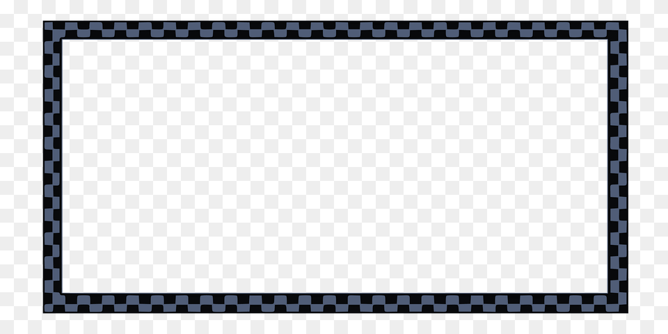 Border Dark Blue Black Checkered 4x2 Clipart, Home Decor, Rug, Blackboard Png